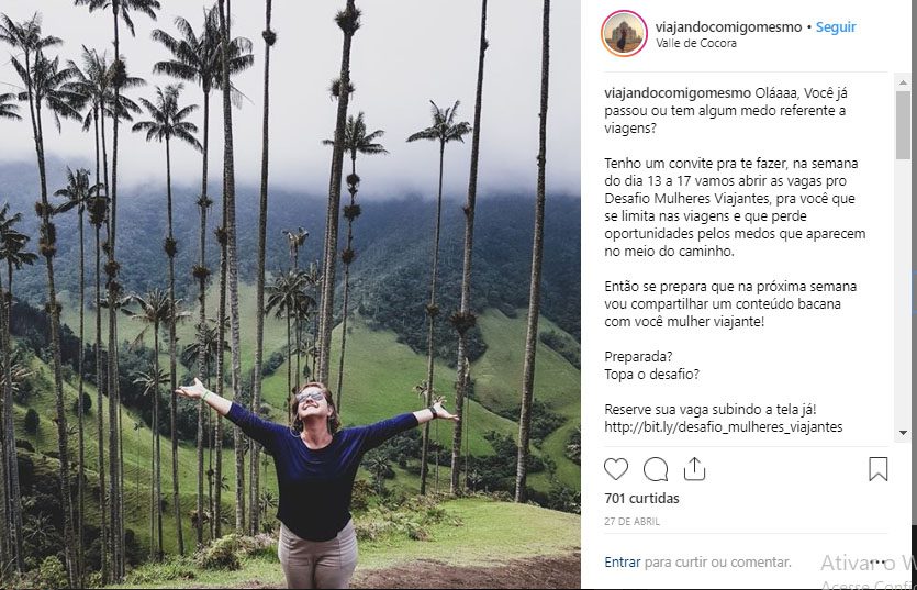 Mulheres viajantes para seguir no Instagram