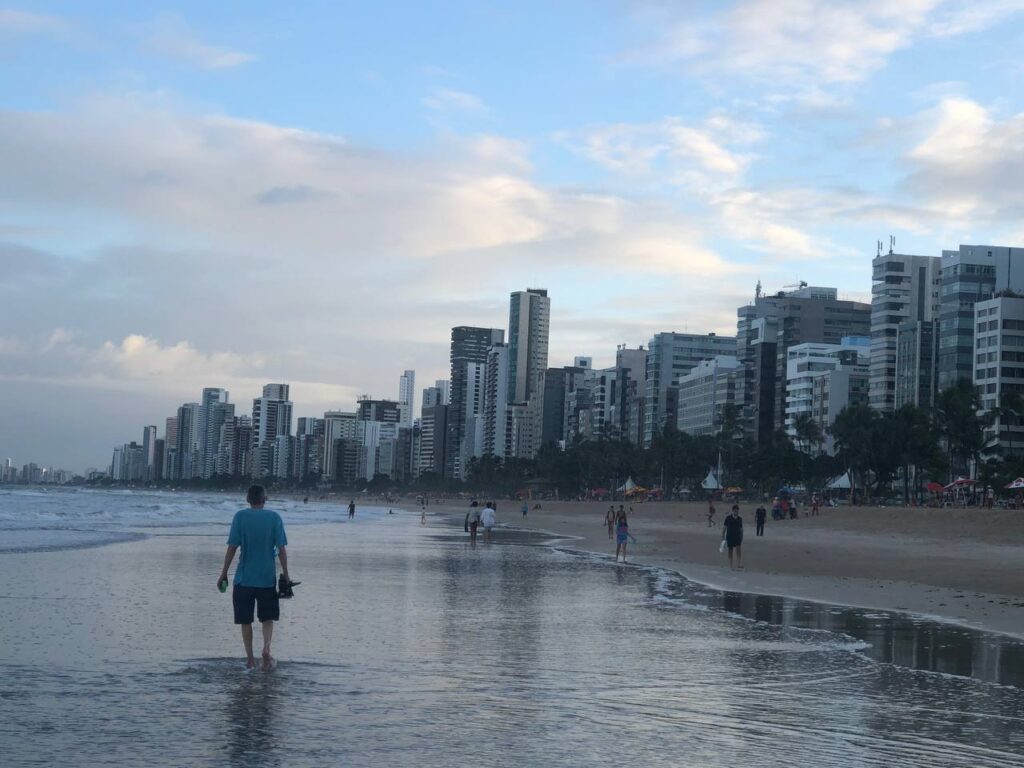 O que fazer em Recife - Praia de Boa Viagem